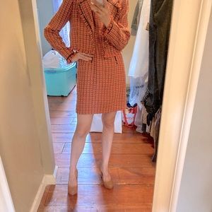 Anthropology tweed set